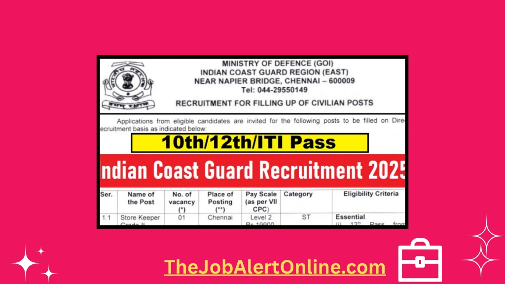 Indian Coast Guard Recruitment 2025