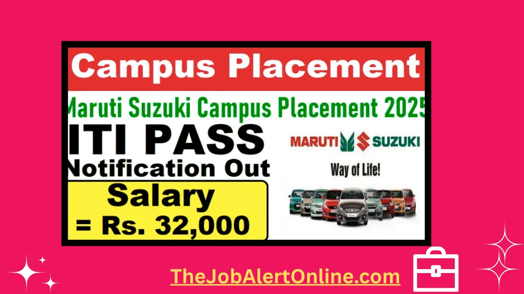 Maruti Suzuki Campus Placement 2025