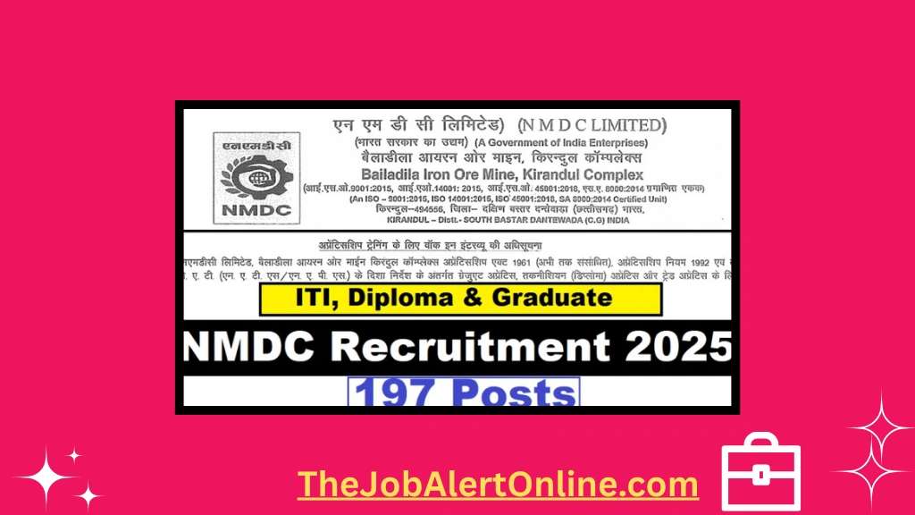 NMDC Recruitment 2025