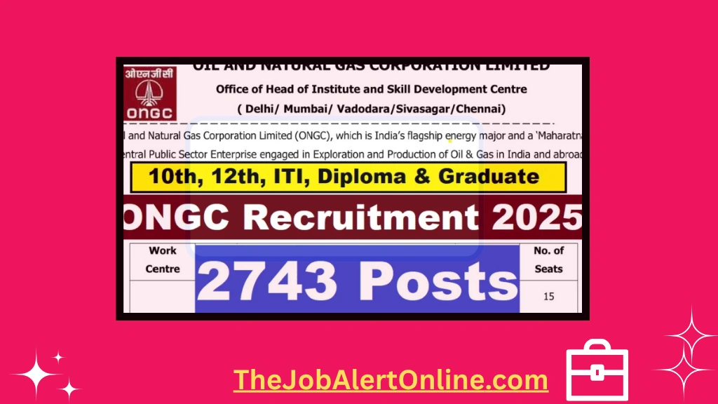 ONGC Recruitment 2025