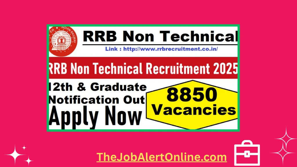 RRB Non Technical Recruitment 2025